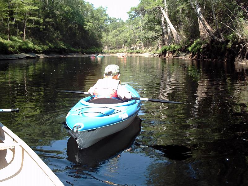 PICT0014.JPG - Paddling on the Suwannee River was very popular.