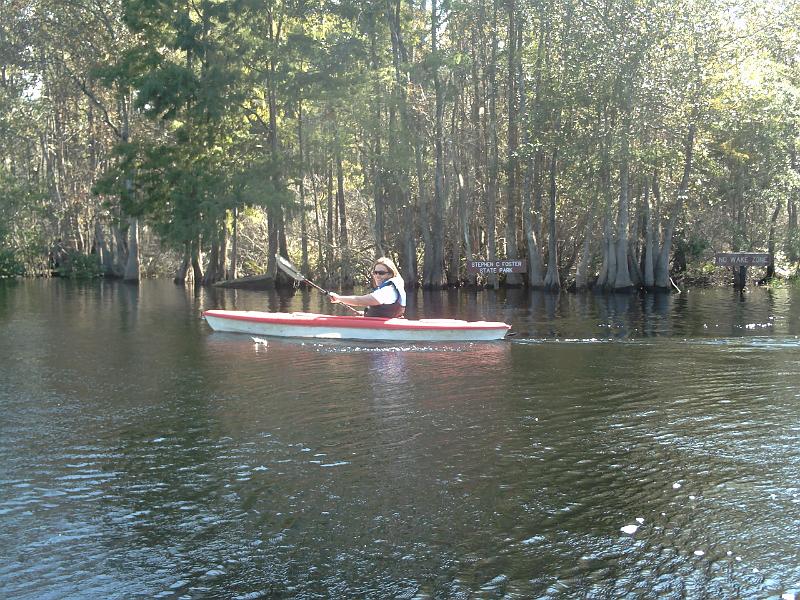 16-BillysLake.JPG - Setting out towards Billy's Island.