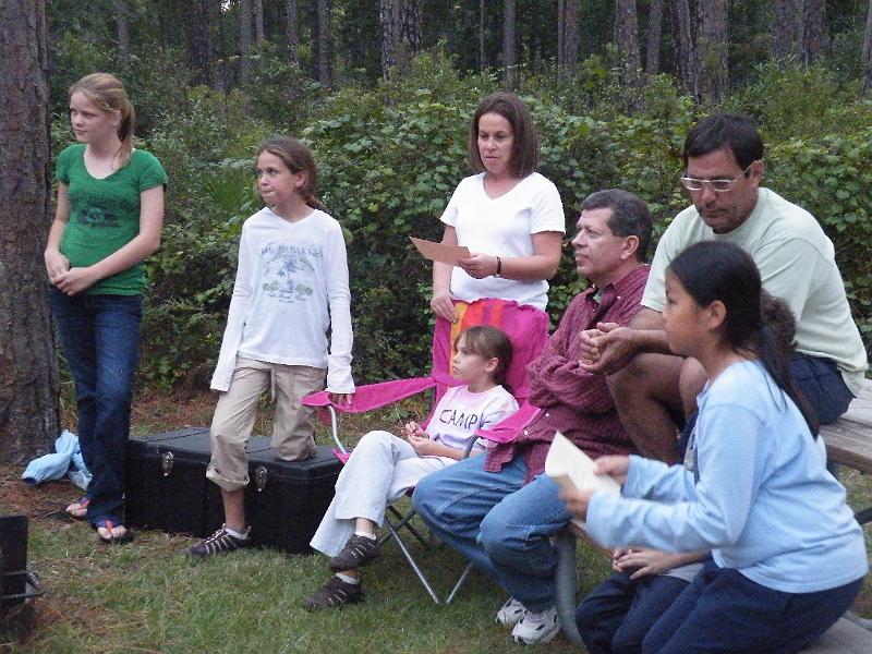 38-Flag.JPG - Each family took turns with a part of the ceremony.