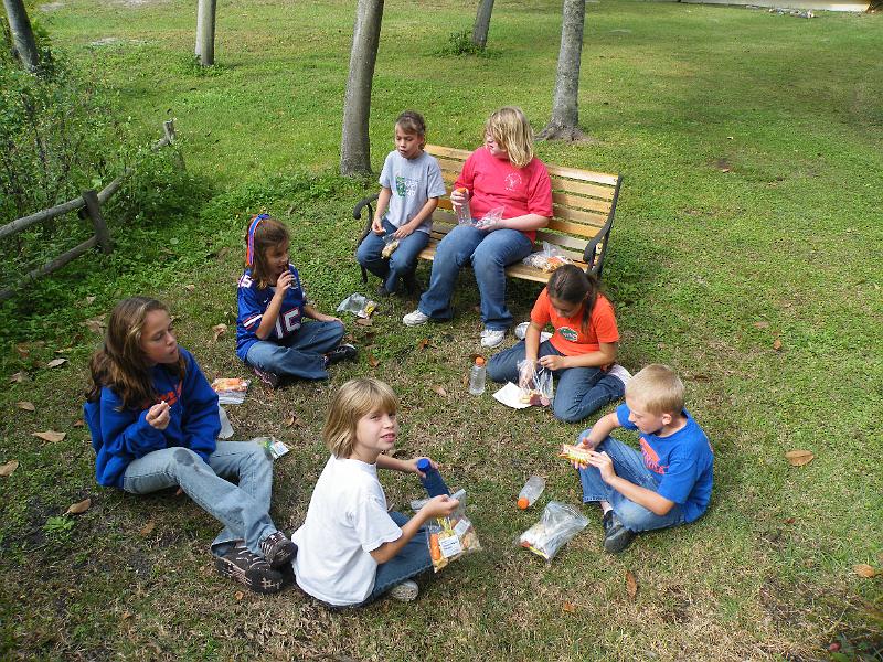 DSCF5518.JPG - The best part of learning to pack a trail snack it eating it.