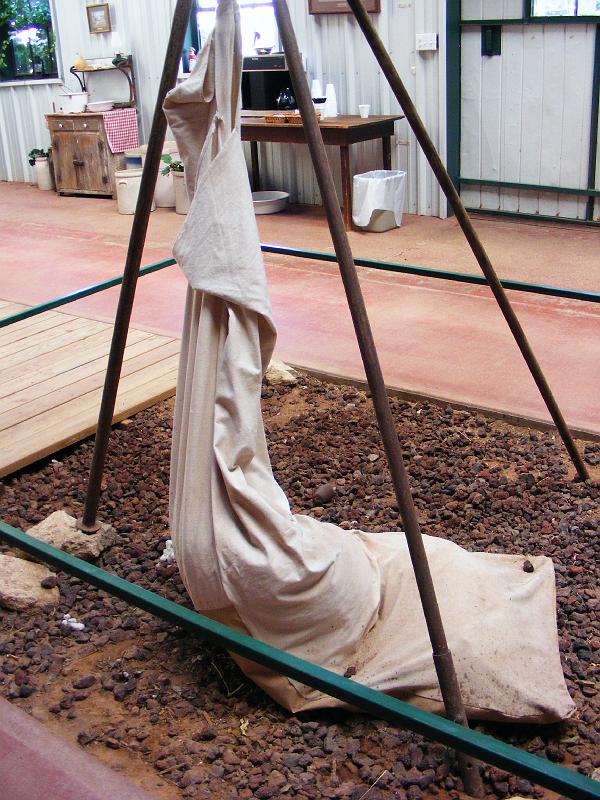 DSCF4076.jpg - This might be a frame holding a bag for loading cotton?