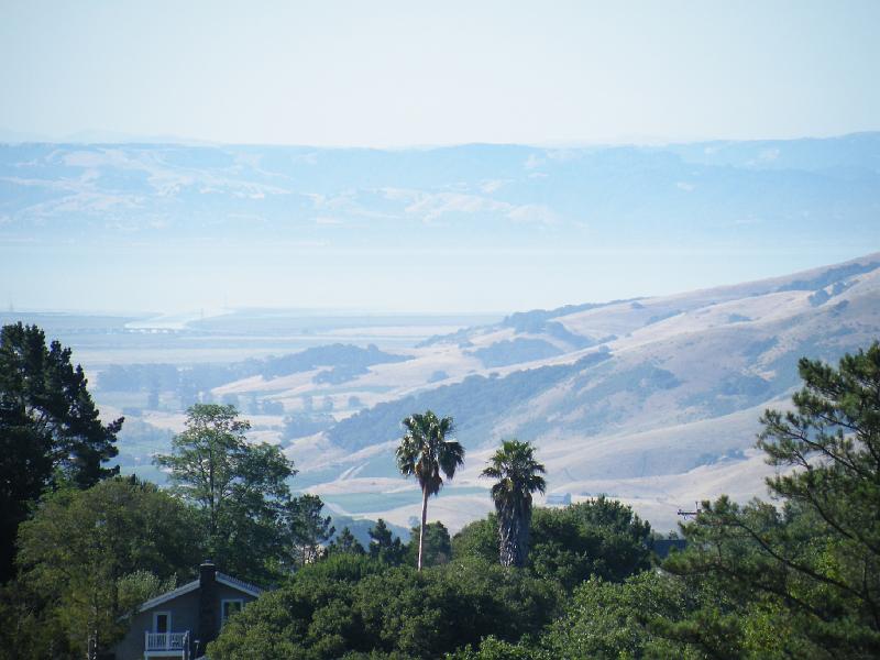 DSCF0848.JPG - The northern branches of San Pablo Bay can be seen from the balcony.